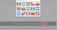 Desktop Screenshot of efhcentroamerica.com