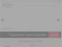 Tablet Screenshot of efhcentroamerica.com